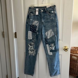 American Eagle Mom straight Jean